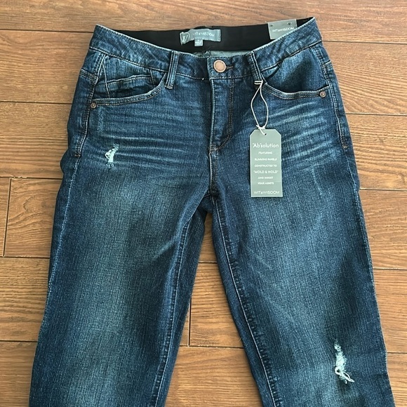 NWT Wit & Wisdom Ab Solution premium authentic girlfriend jeans - Picture 1 of 9